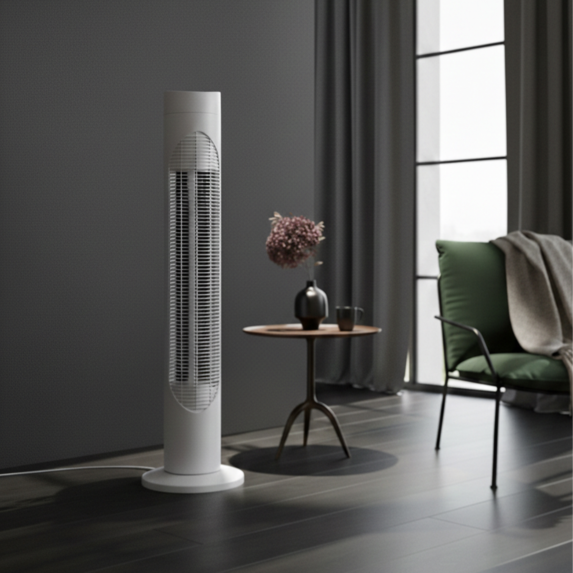 32” Tower Fan with Timer - Image 7